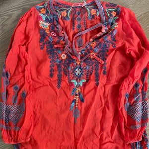 Johnny was tunic top